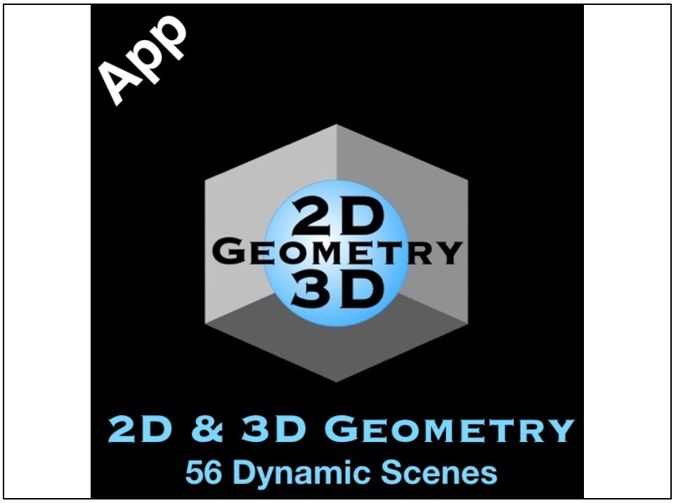 Geometry 2D3D App for Apple computers (INTEL & M1 only)