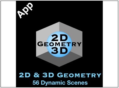 Geometry 2D3D App for Windows computers/tablets