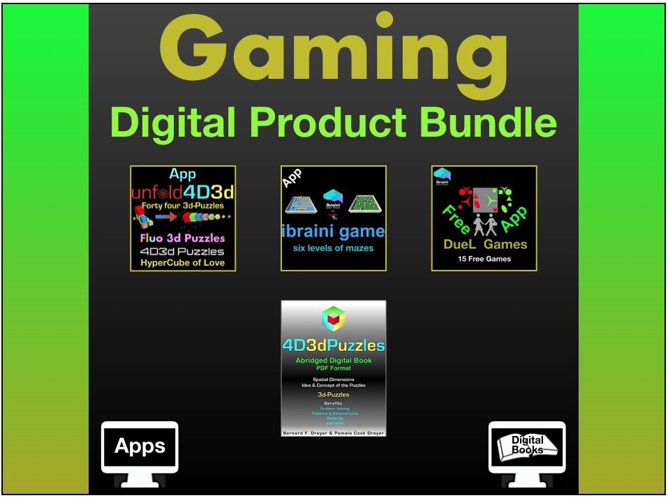 "Gaming" Discount Bundle (3 Apps, 1 Digital Book) for APPLE Computers  (INTEL & M1 only)