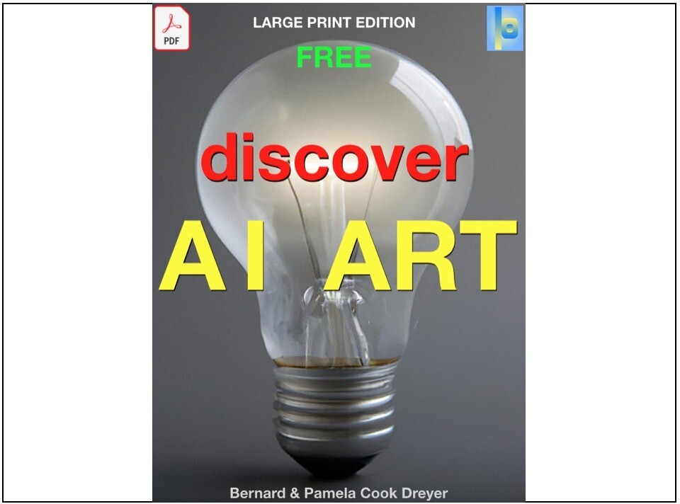 AI Art - discover AI Art: Digital Booklet - 47 Pages - 39 Illustrations