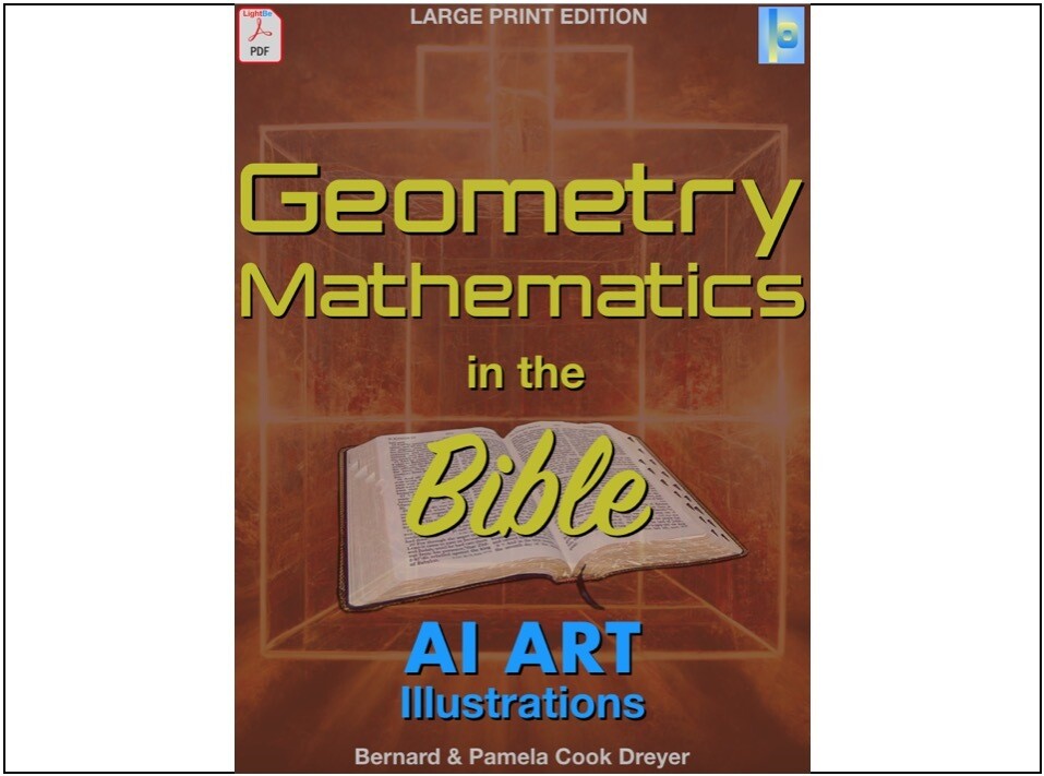 Geometry Mathematics in the Bible - AI ART: Digital Booklet - 44 Pages - 26 Illustrations