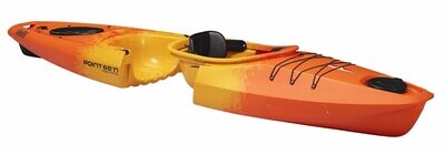 Point 65N Martini GTX Angler Modular Fishing Kayak Solo