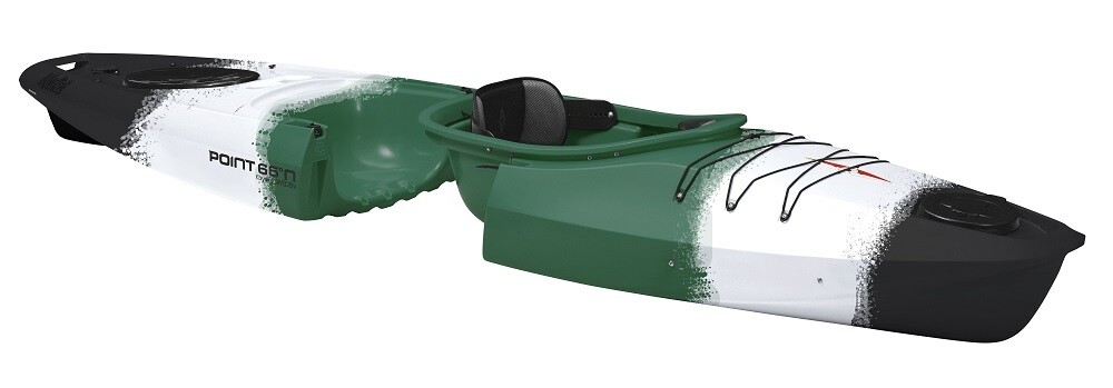 Point 65N Martini GTX Angler Modular Fishing Kayak Solo
