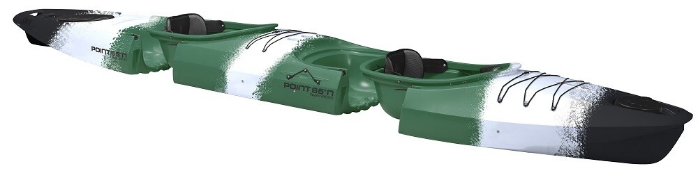 Point 65N Martini GTX Angler Modular Fishing Kayak Tandem