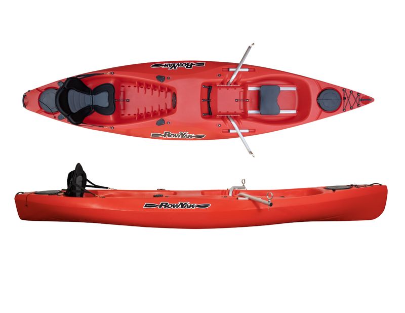 RowYak – Hybrid Rowing Kayak with Face-to-Face Tandem Seating