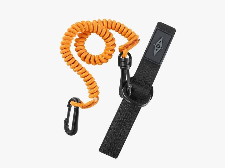 Point 65N Paddle Leash Coiled, Color: Yellow