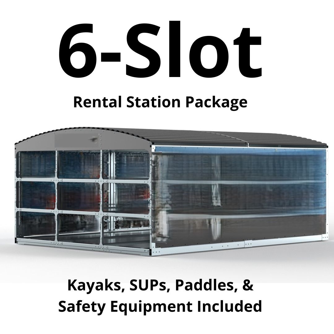6-Slot Rental Station Package (includes equipment)