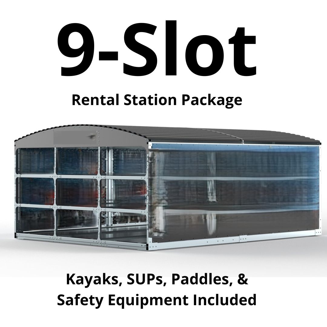9 Slot Station Rack