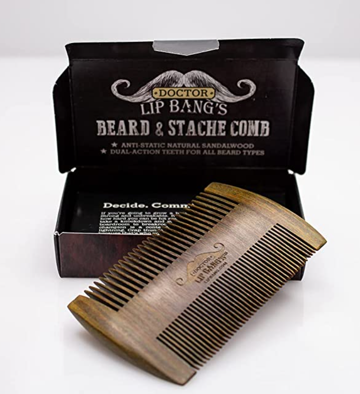 Doctor Lip Bang's Beard & Stache Comb