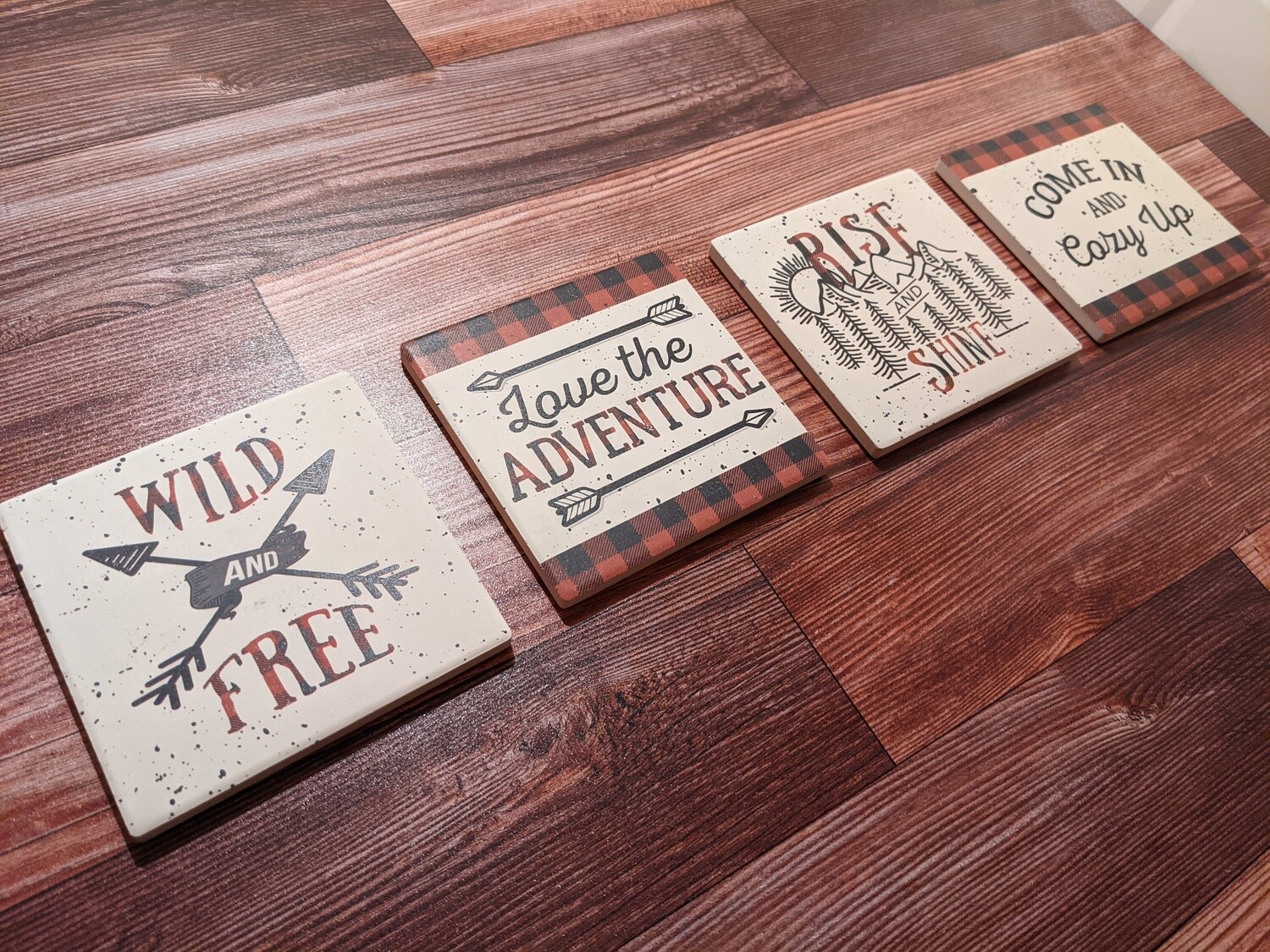 Set of 4 Country Coasters