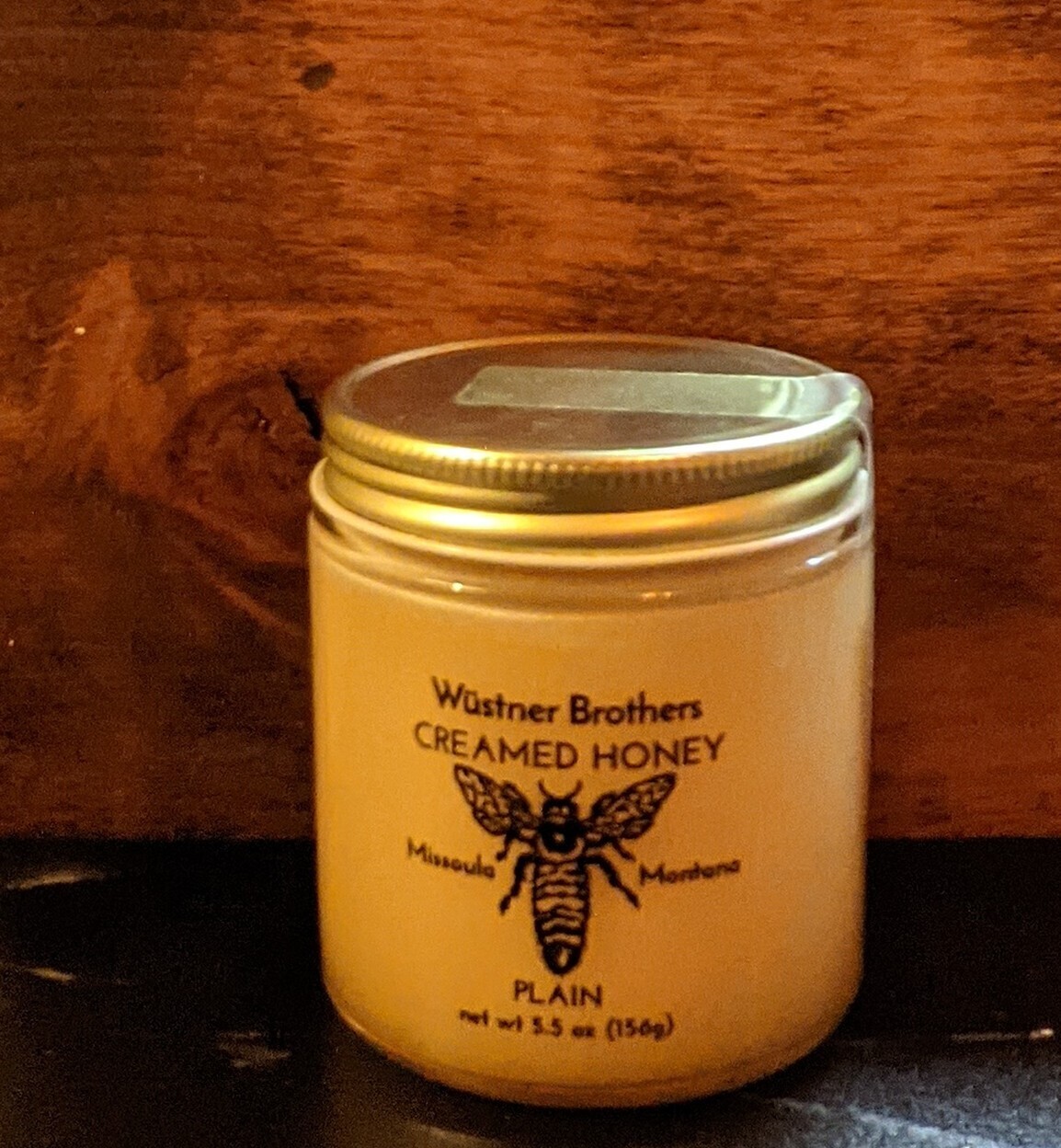 Wustner Creamed Honey 5.5 oz - Plain