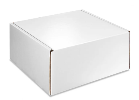 Tuck Tab Front Closure Gift Box - Matte White