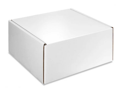 Tuck Tab Front Closure Gift Box - Matte White