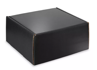 Tuck Tab Front Closure Gift Box - Matte Black