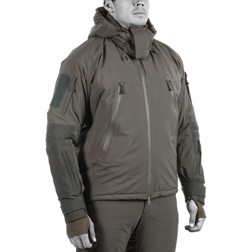 UF PRO DELTA OL 3.0 JACKET, Color: Brown Grey, Size: M (US Sizing: S)