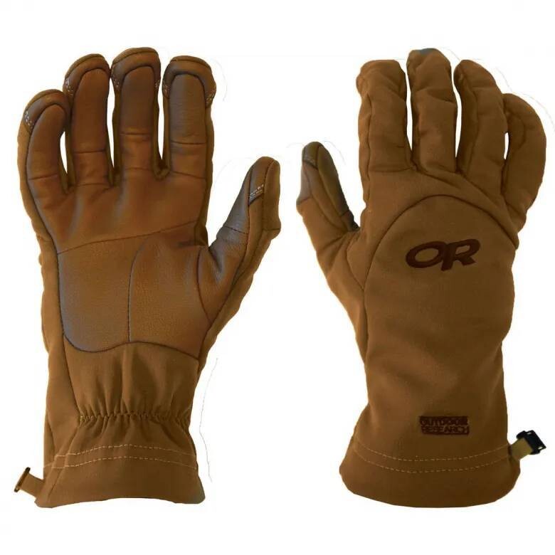 OR PRO MGS Softshell Gloves Leather