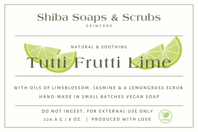 Tutti Frutti Lime Soap