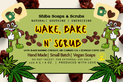 Wake Bake N&#39; Scrub Soap