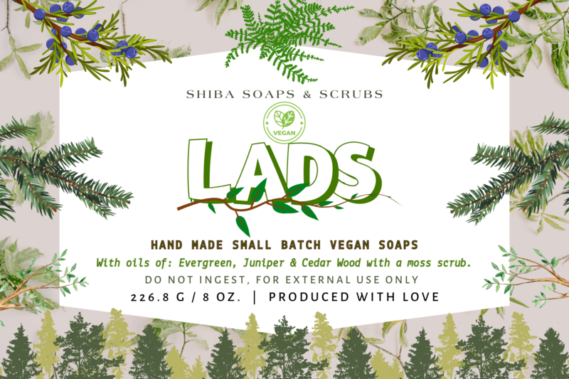 LADS Vegan Soap