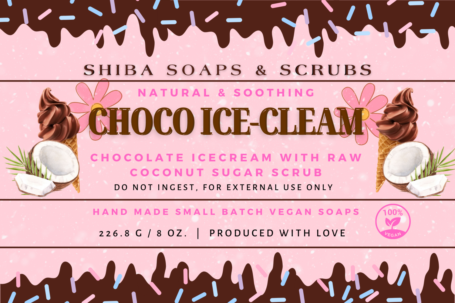 Choco Ice-Cleam Soap