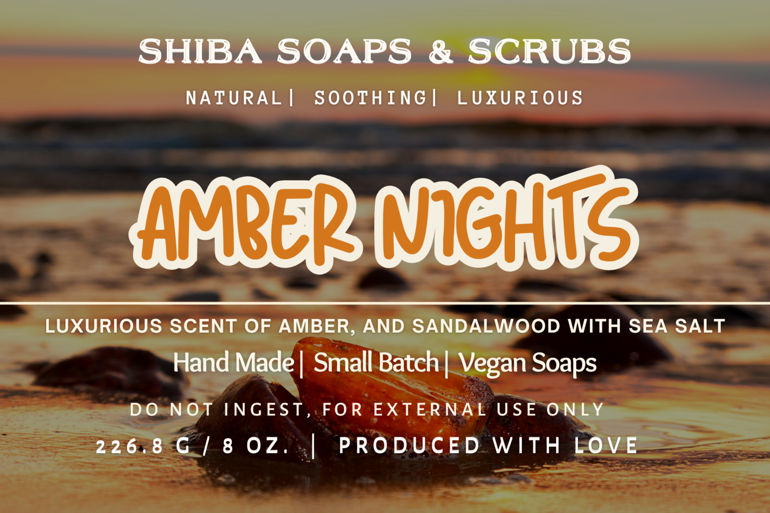 Amber Nights Soap