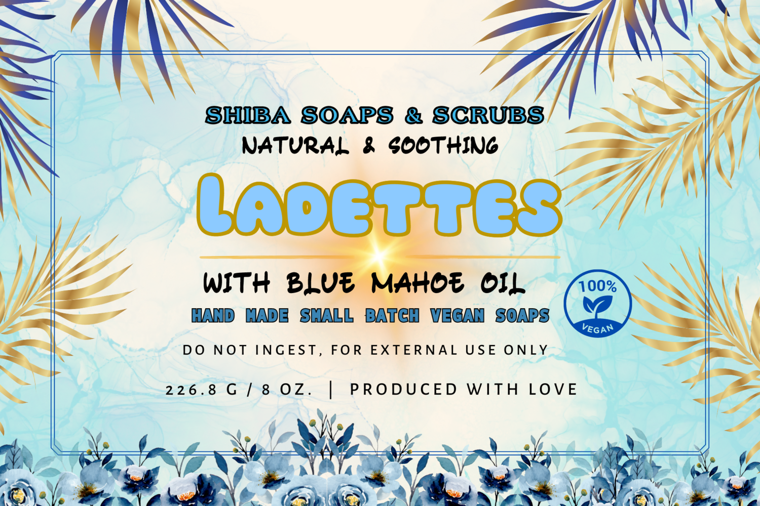 Ladettes Vegan Soap