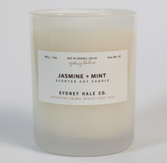 Sydney Hale - Jasmine & Mint 14 oz Candle