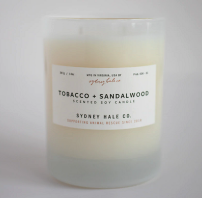 Sydney Hale - Tobacco & Sandalwood 14 oz Candle