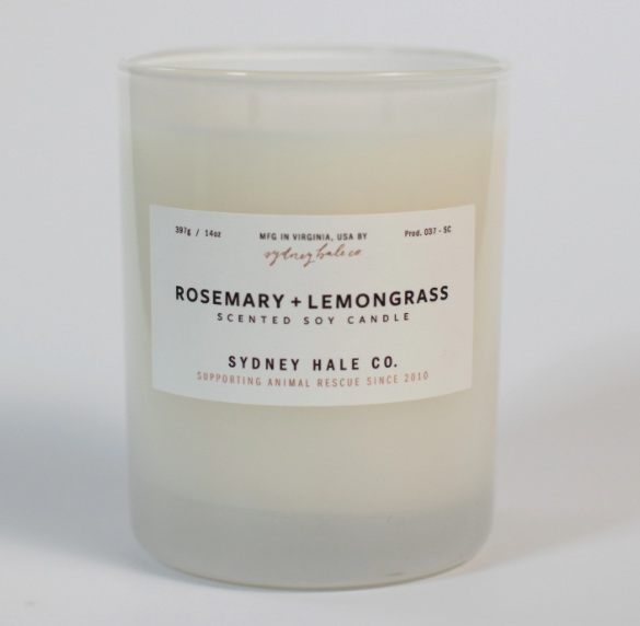 Sydney Hale - Rosemary & Lemongrass 14 oz Candle
