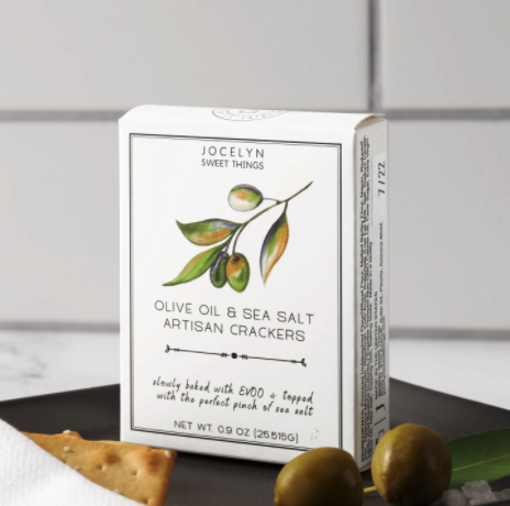 Jocelyn & Co. Olive Oil & Sea Salt Cracker - Mini