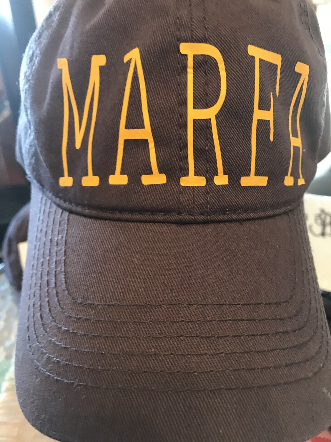 Marfa Cap Gray/Gold