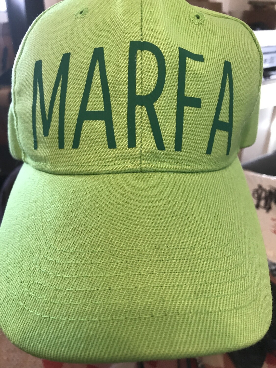 Marfa Cap Light Green/Dark Green