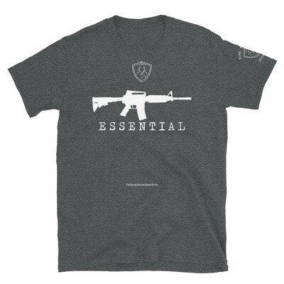 Essential Arms w/ sleeve print white ink