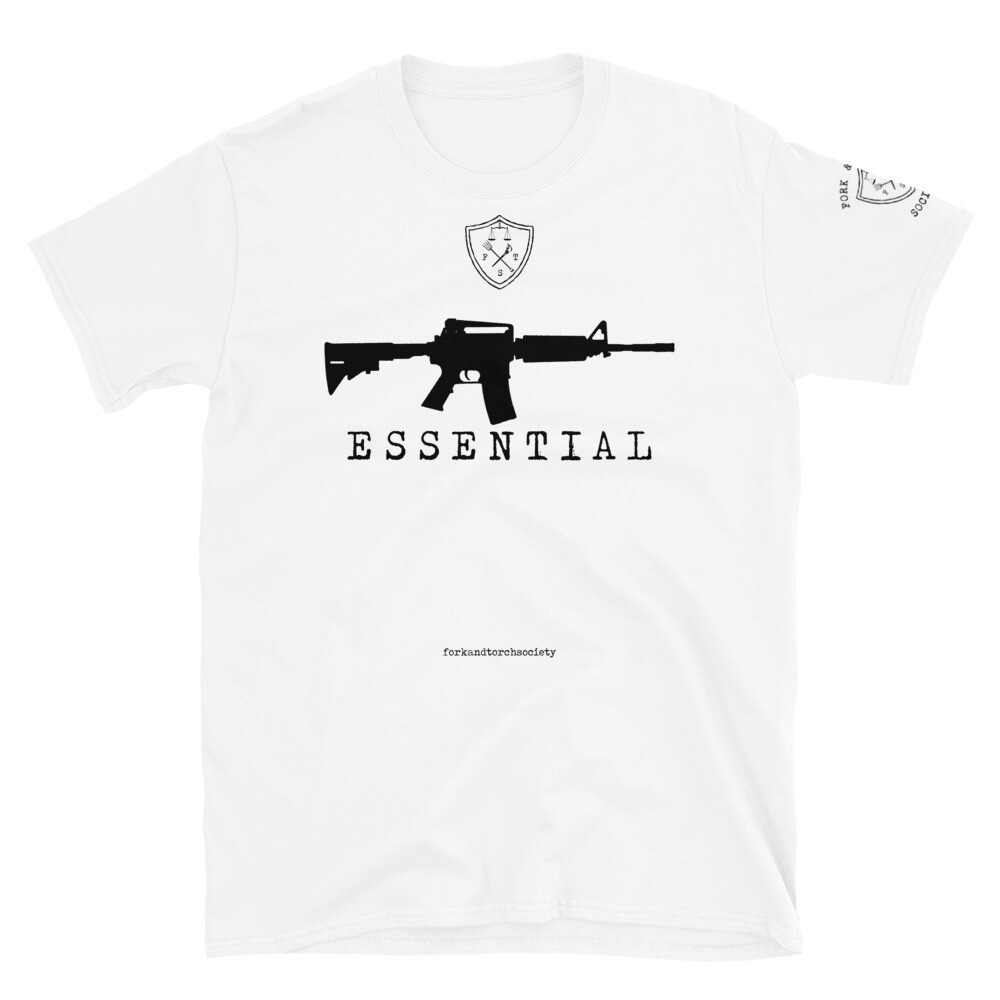 Essential Arms w/ sleeve print black ink