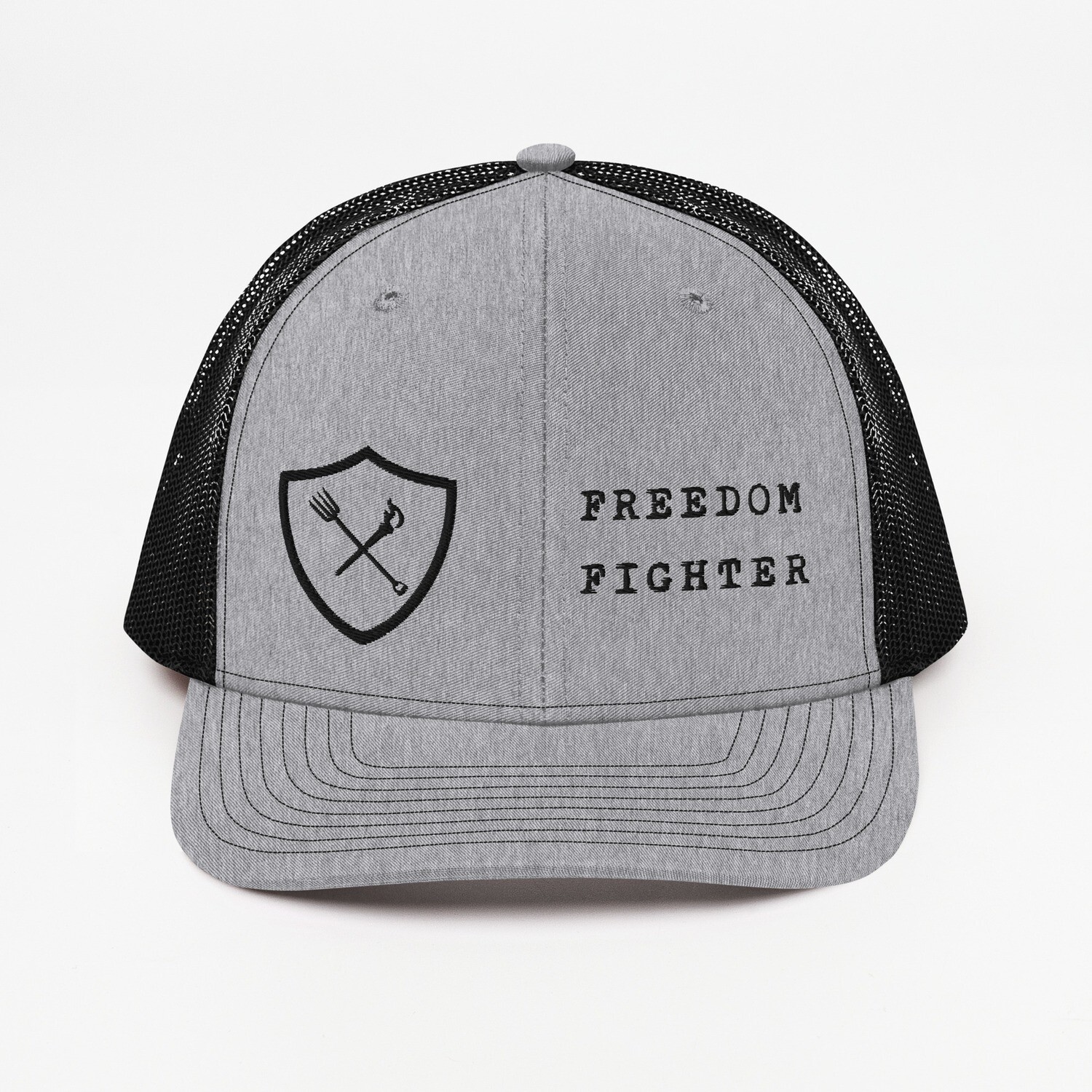 Trucker Meshback Freedom Fighter black thread