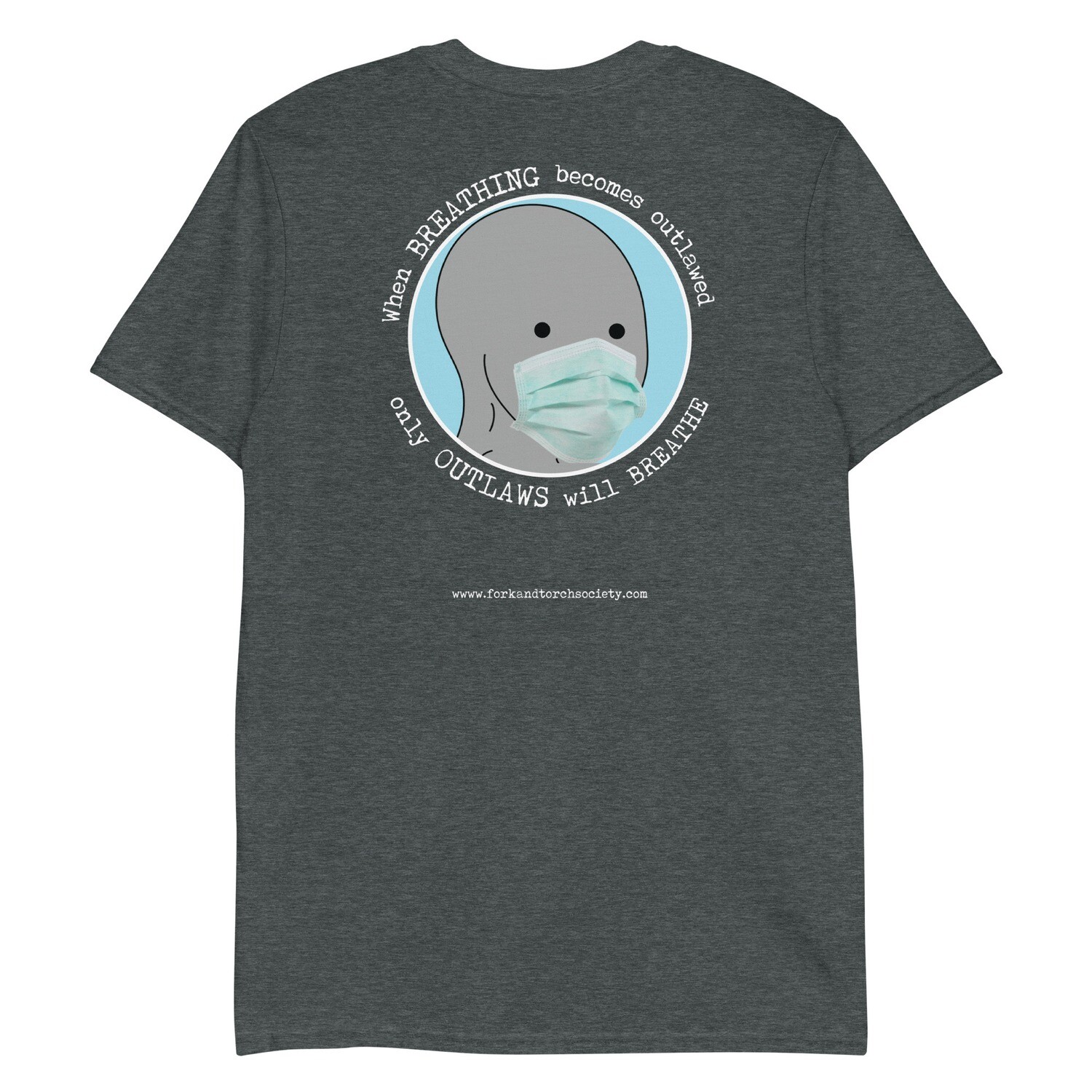 Only Outlaws breathe NPC White ink
