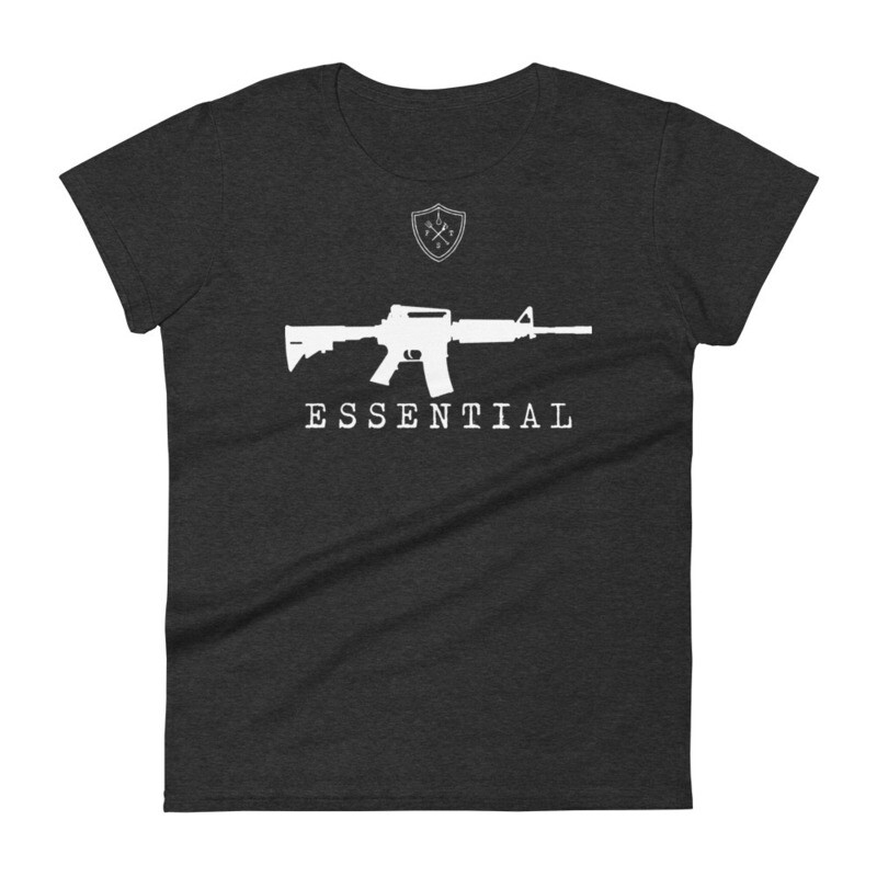 Essential Arms Women&#39;s short sleeve Light Ink