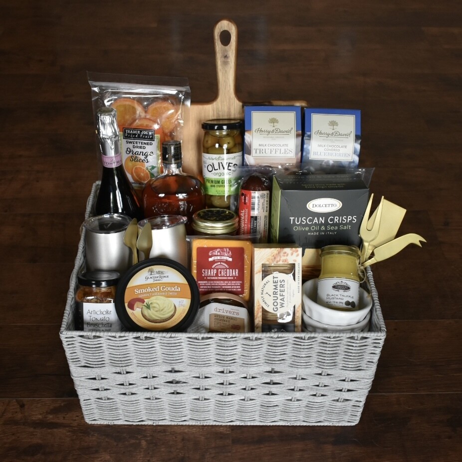 Custom Charcuterie Gift Basket
