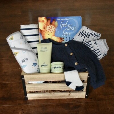 Custom Baby Gift Basket