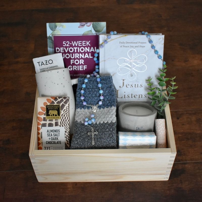 Custom Get Well/Sympathy Gift Basket