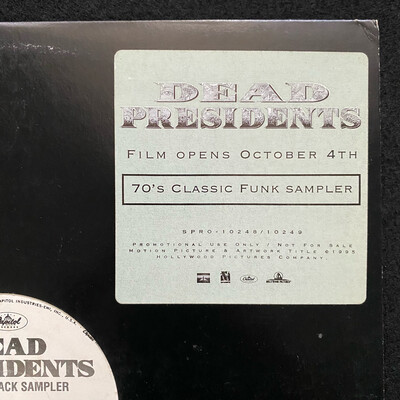 Various Artists - Dead Presidents:  Album Sampler (12” Vinyl)