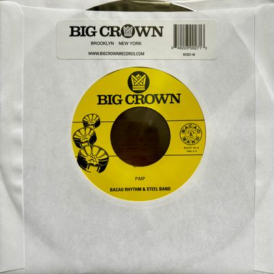 Bacao Rhythm &amp; Steel Band – Pimp / Police In Helicopter 7” (Preorder)
