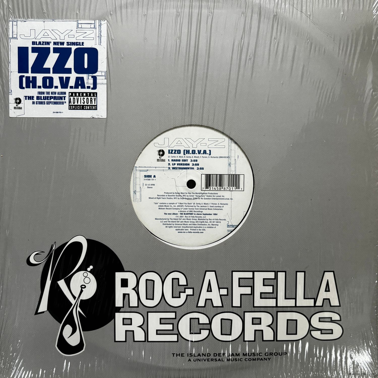 Jay-Z – IZZO [H.O.V.A.] / You Don’t Know 12”