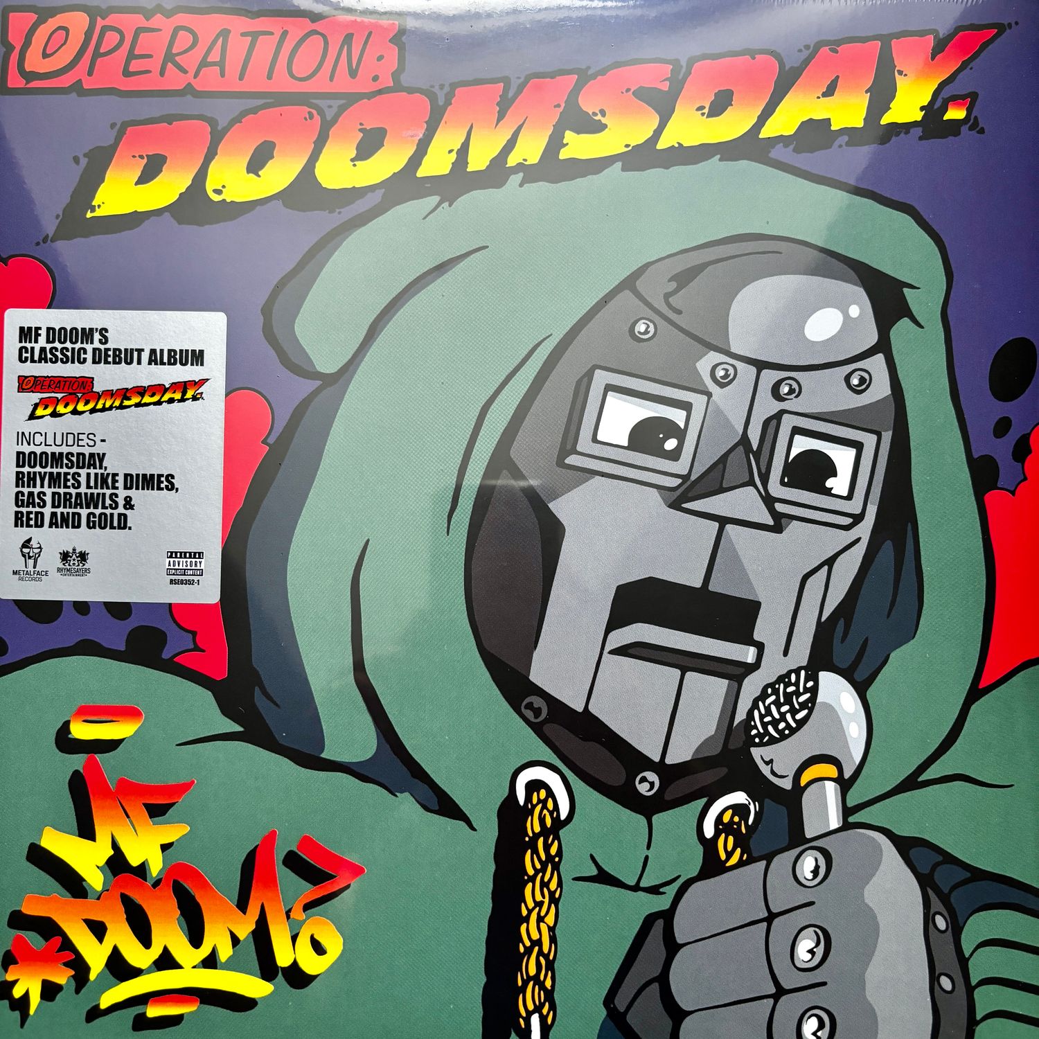 MF Doom - Operation Doomsday (2x Vinyl LP) (Preorder)