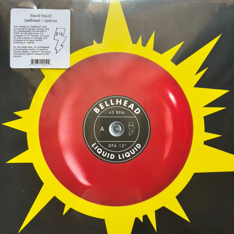 Liquid Liquid – Bellhead / Optimo (Remix) 12” (DFA Records)