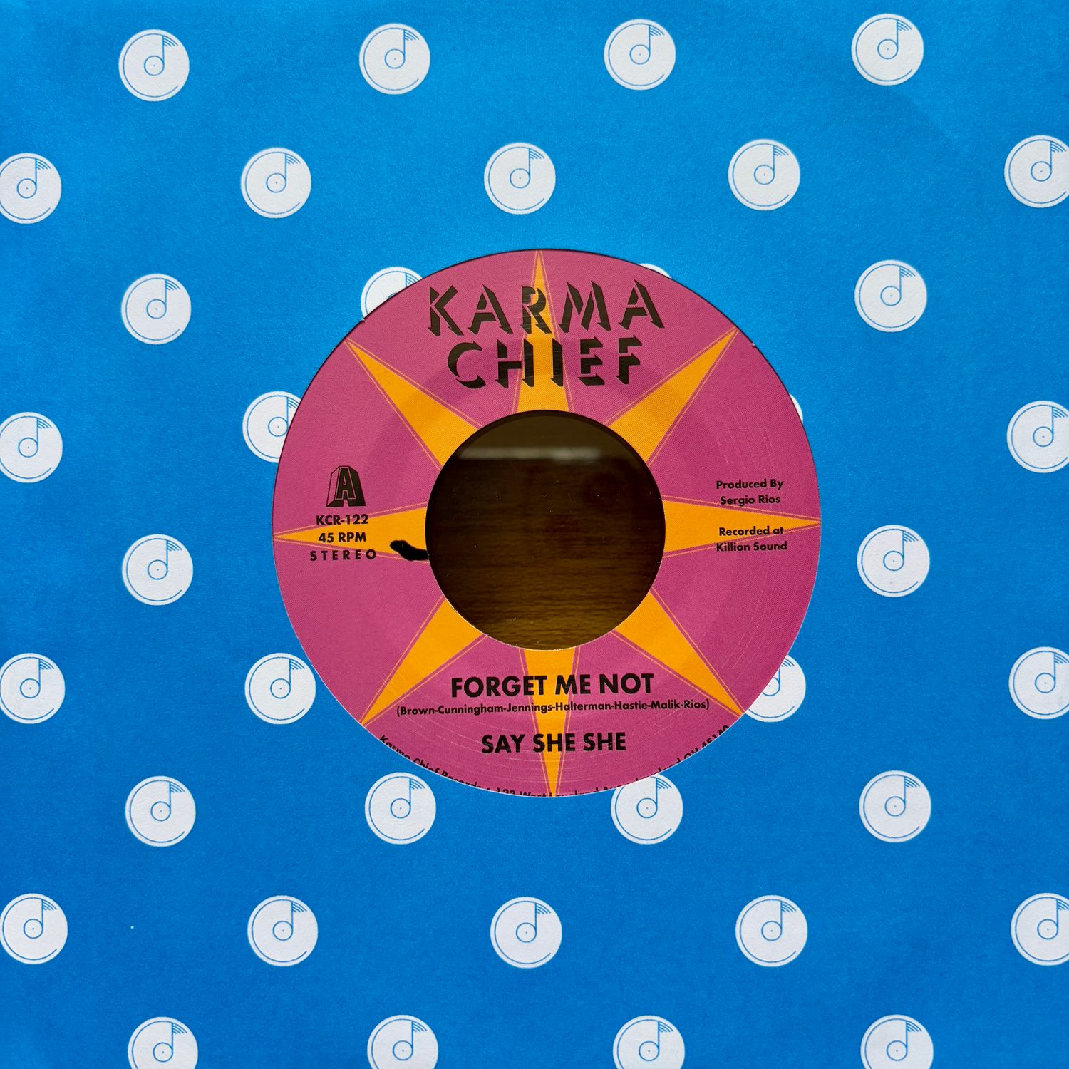 Say She She – Forget Me Not / Blow My Mind 7”