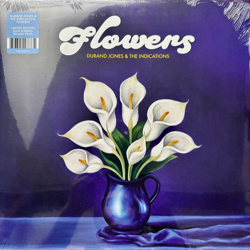 Durand Jones &amp; The Indications – Flowers (Limited Edition Blue Iceberg Splash Vinyl) (Preorder)