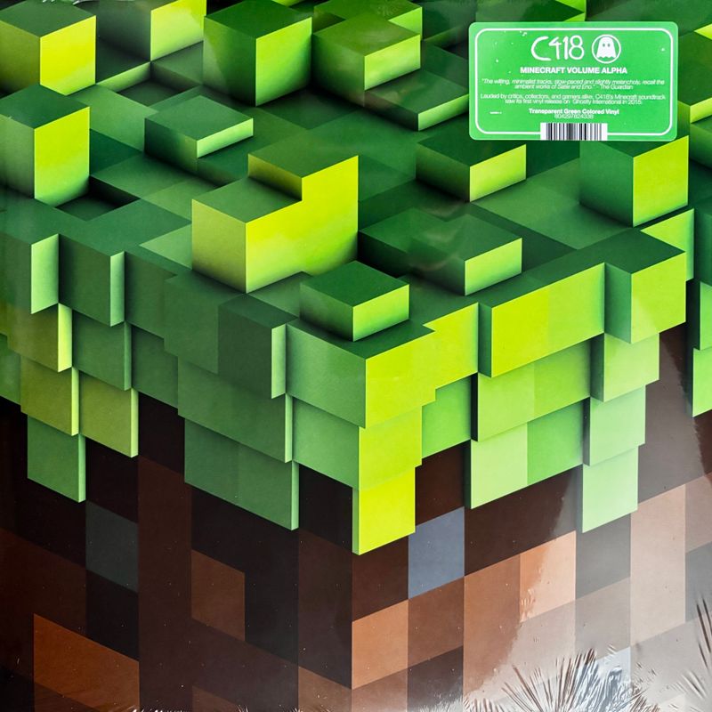 C418 – Minecraft Volume Alpha (Transparent Green Vinyl) (Preorder)