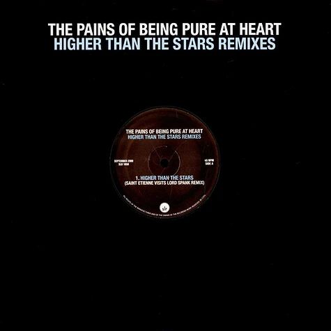 The Pains Of Being Pure At Heart – Higher Than The Stars Remixes 12” (Preorder)