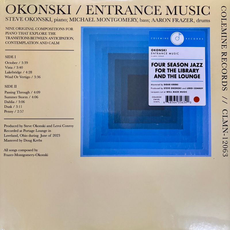 Okonski – Entrance Music (Orange &amp; Black Swirl Vinyl LP)